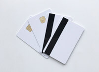 blank card with chip