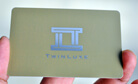 gold or silver stamping card