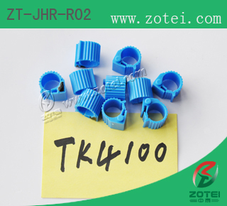 Product Type: ZT-JHR-R02 RFID foot ring for pigeon (open ring)