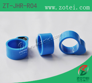 Product Type: ZT-JHR-R04 RFID foot ring for chicken (closed ring)