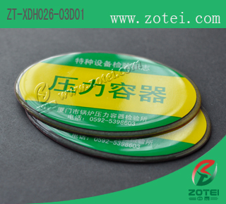 Anti-metal RFID tag product type: ZT-XDH026-03D01