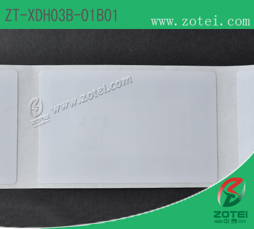 Library RFID Label product type: ZT-XDH03B-01B01