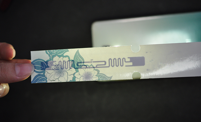RFID tag for athlete