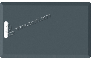 black clamshell card