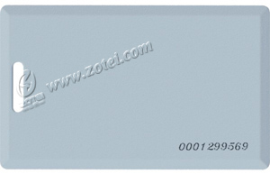 white clamshell card