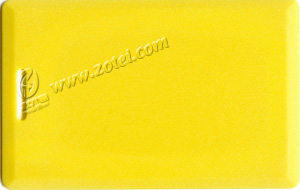 yellow clamshell card