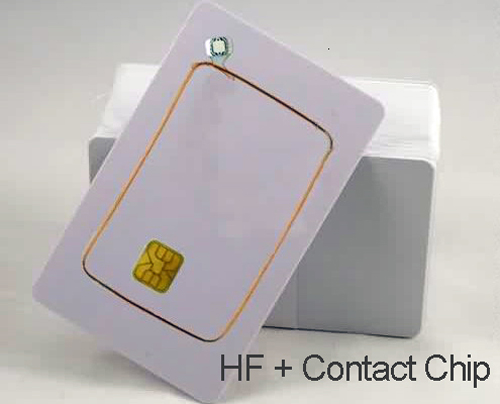 dual-frequency RFID card / composite IC card