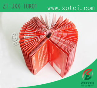 RFID conjoined ticket