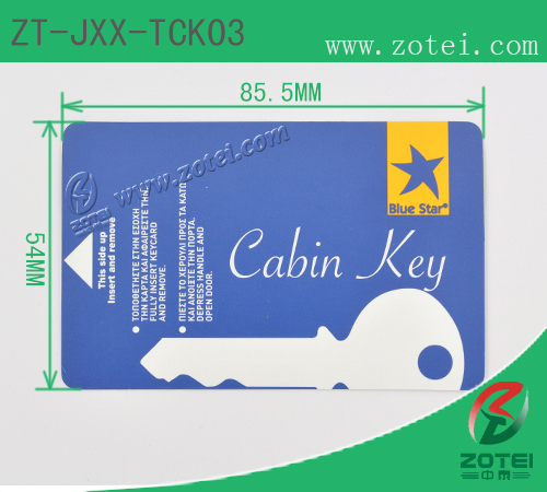 RFID card ticket