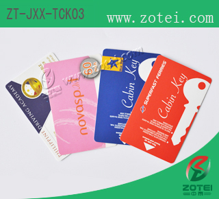 RFID card ticket
