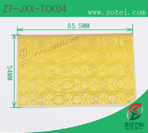 RFID card ticket