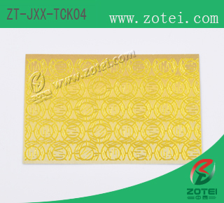 RFID card ticket