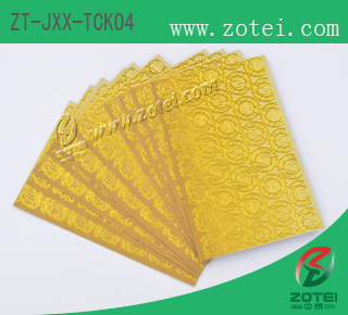 RFID card ticket