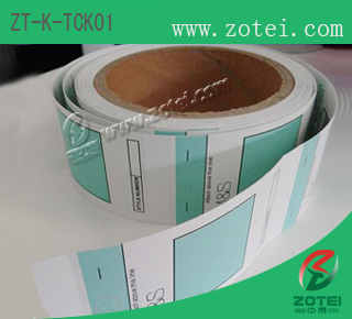 RFID conjoined ticket