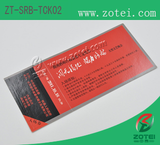 RFID single ticket