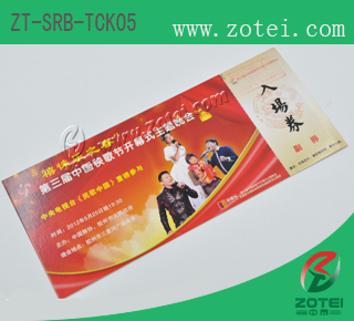 RFID single ticket