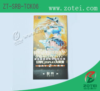 RFID single ticket
