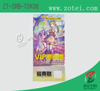 RFID single ticket