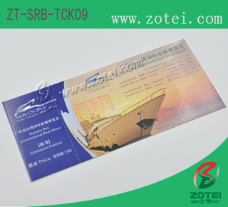 RFID single ticket