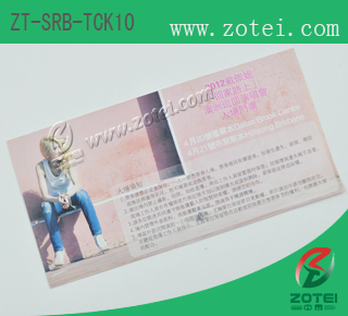 RFID single ticket