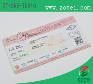 RFID single ticket