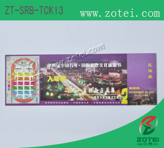 RFID single ticket