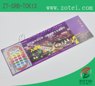 RFID single ticket