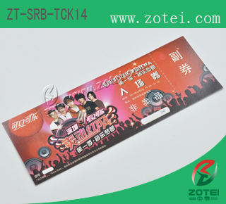 RFID single ticket
