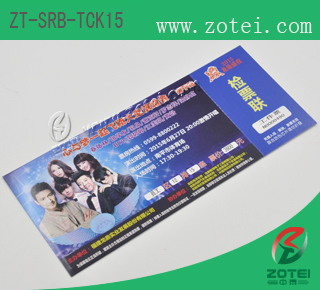 RFID single ticket