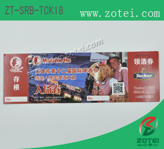 RFID single ticket