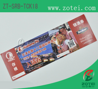 RFID single ticket