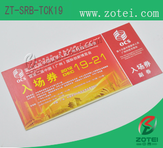RFID single ticket