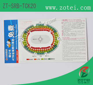 RFID single ticket