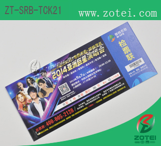 RFID single ticket