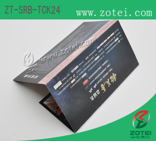 RFID folding ticket
