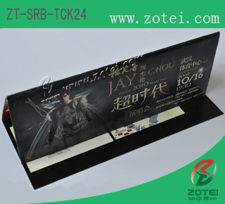 RFID folding ticket