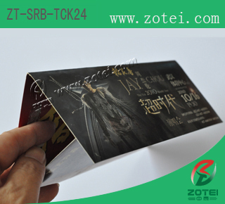 RFID folding ticket