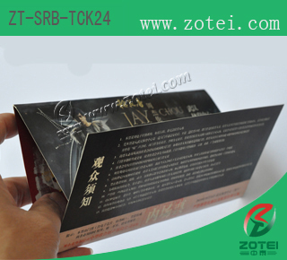 RFID folding ticket