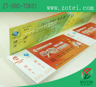 RFID single ticket
