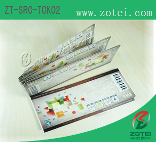 RFID single ticket