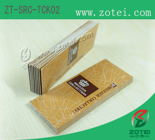 RFID single ticket
