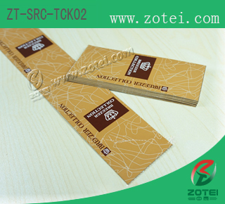 RFID single ticket
