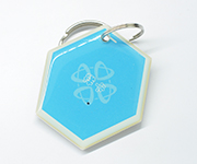Epoxy key tag