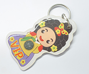 Epoxy key tag