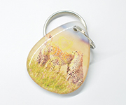 Epoxy key tag