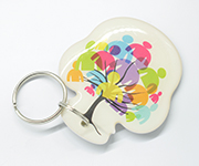 Epoxy key tag