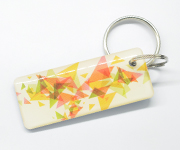 Epoxy key tag
