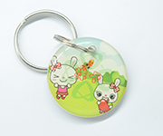 Epoxy key tag