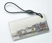 Epoxy key tag