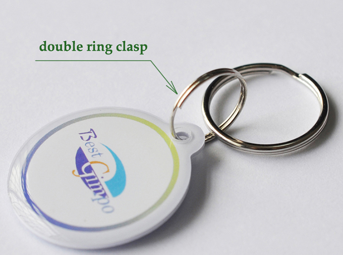 Epoxy key tag process